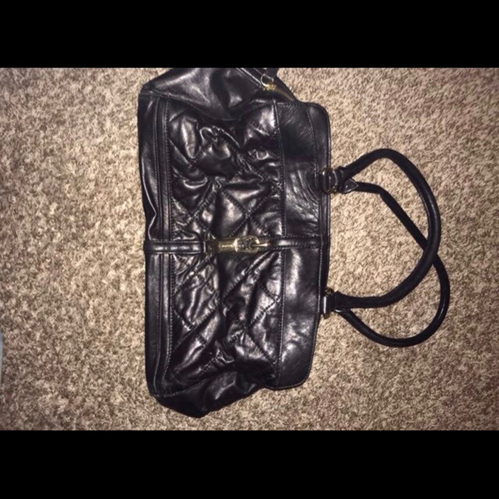 Calvin Klein Leather Purse Black